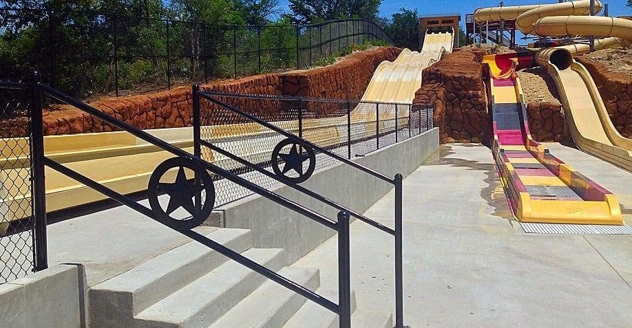 waterpark safety fencing