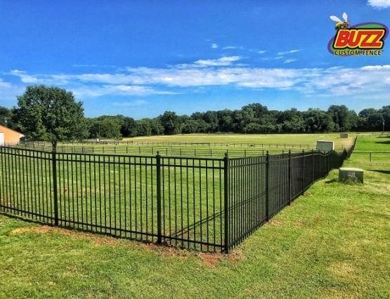 large farm fence