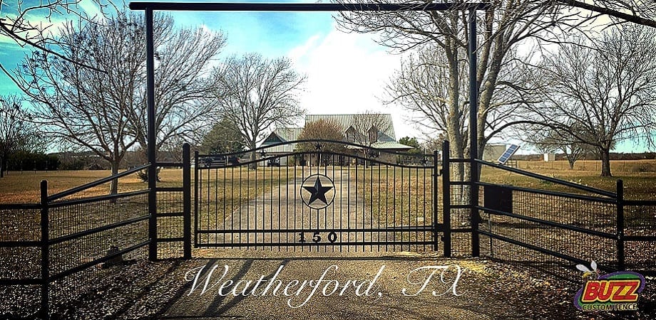 Weatherford Ranch Gate