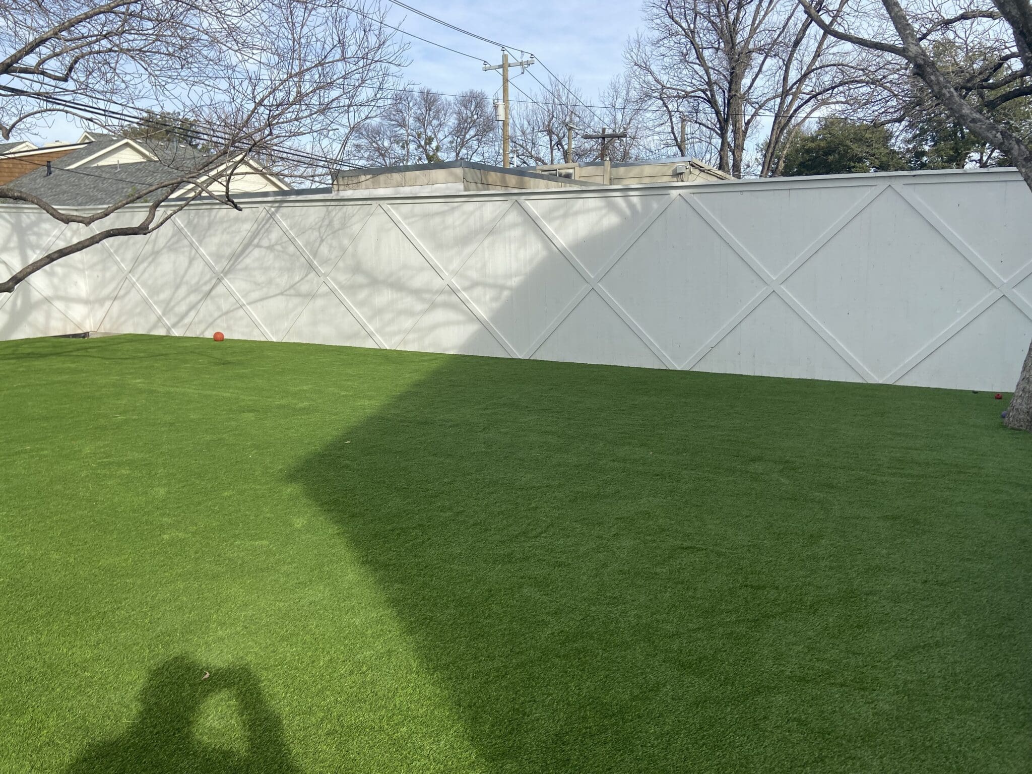vinyl fence cross stitch