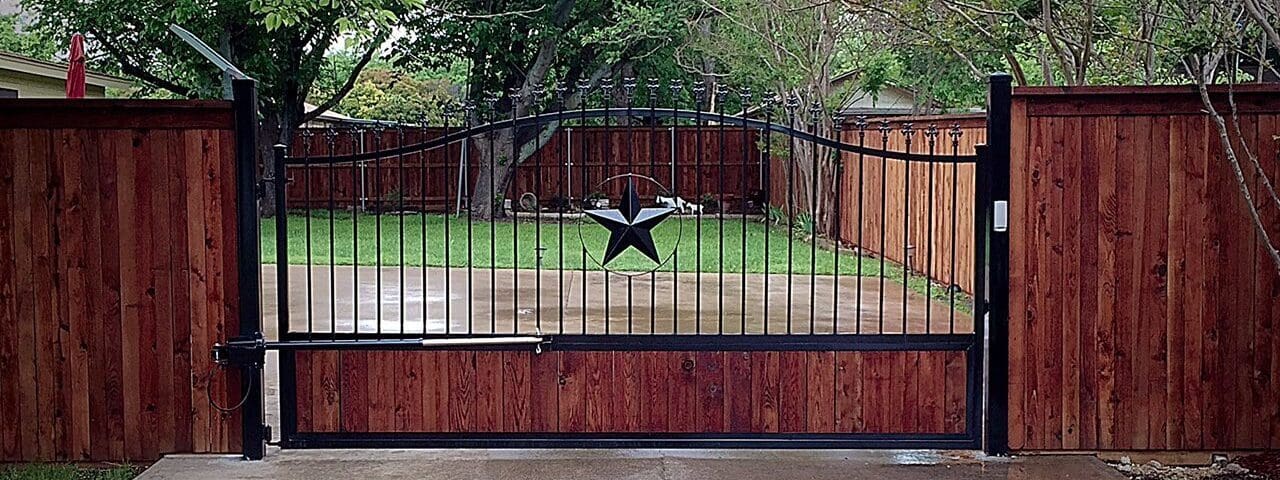 texas gate design